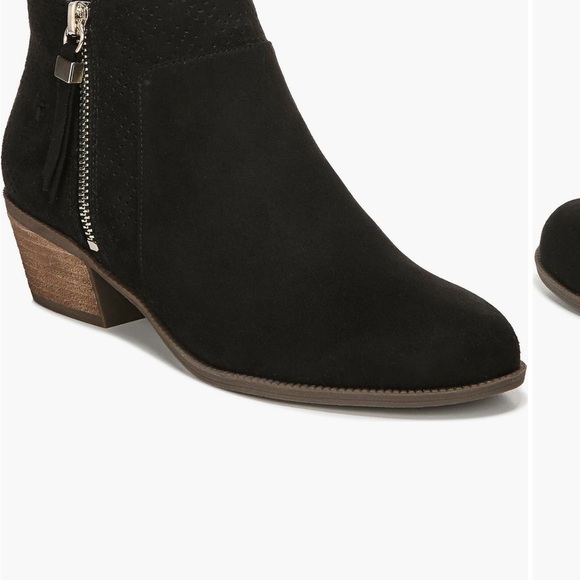Dr. Scholl's Black Suede Ankle Boots - Picture 14 of 14